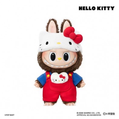 THE MONSTERS ×HELLO KITTY搪膠公仔